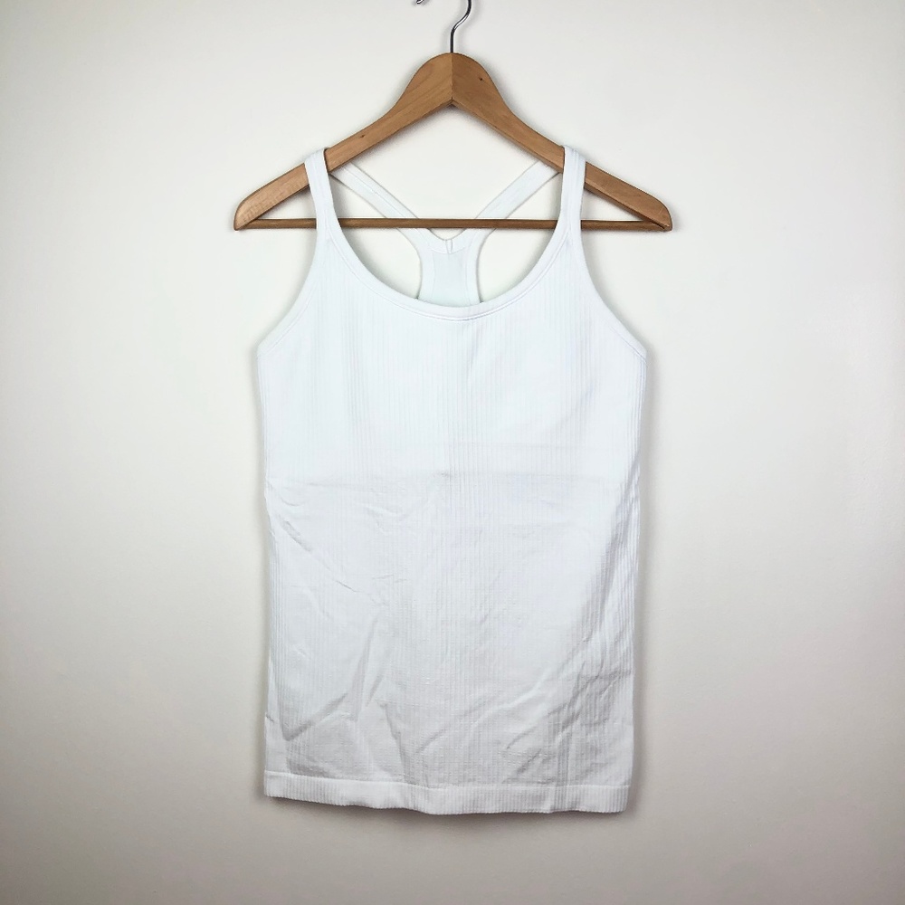 LULULEMON Ebb to Street Tank II White 10